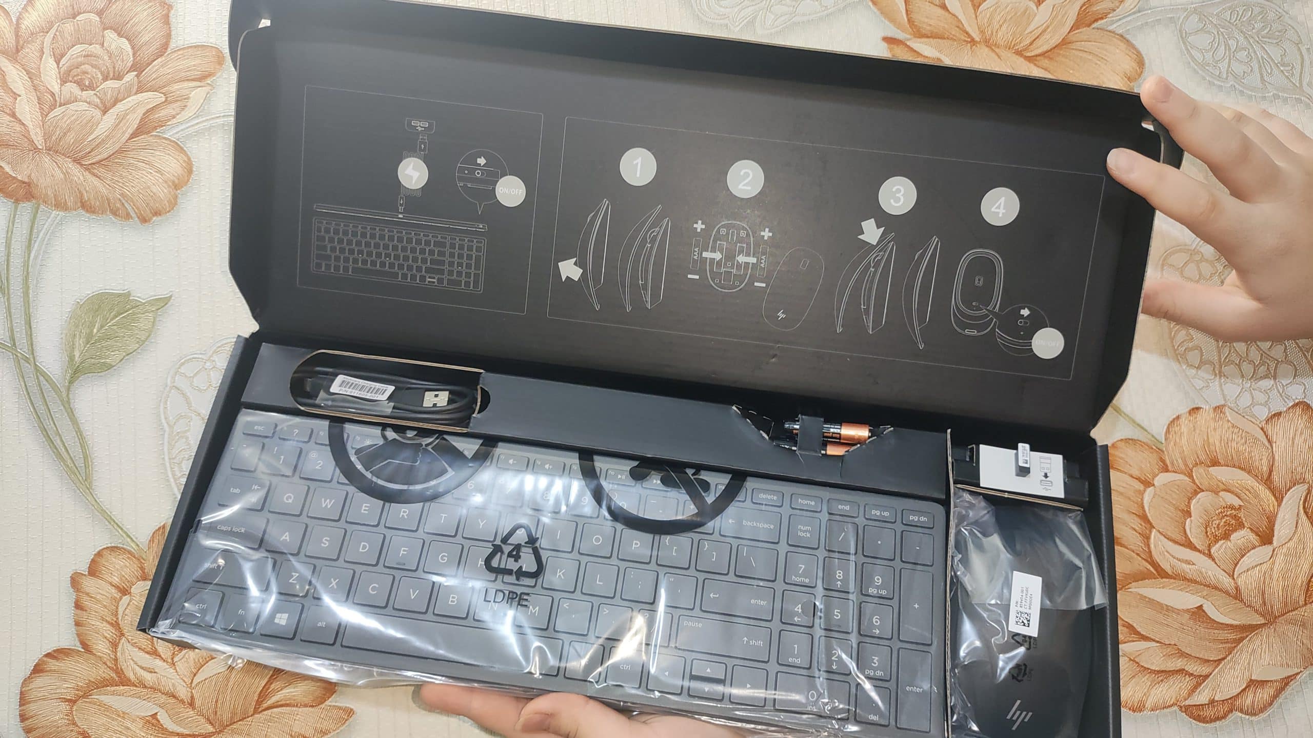ست موس و کیبورد بیسیم اورجینال اچ پی hp Envy — تصویر ۵